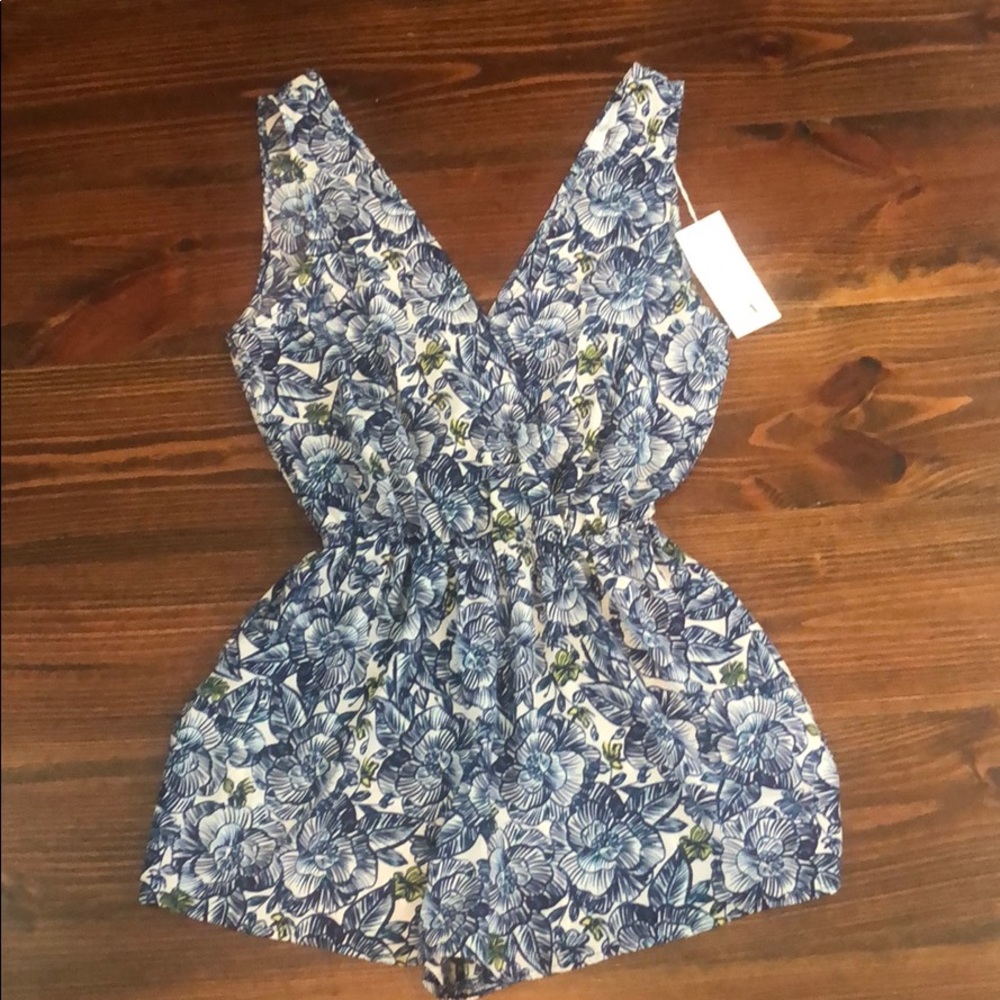 Lush Floral Romper